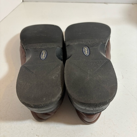 Dr. Scholl’s MaryAnne women’s brown leather slip on loafers in size 7.5 - Picture 10 of 14